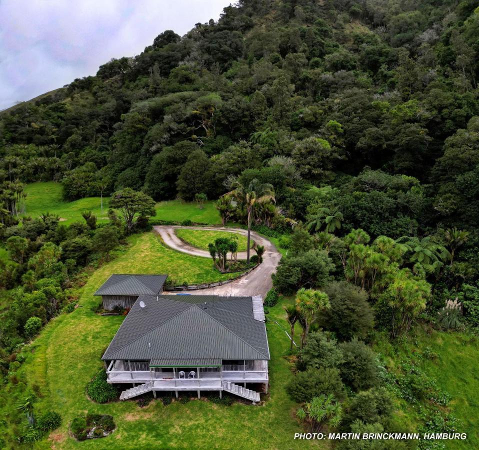 Waiotemarama Falls Lodge Opononi Bagian luar foto